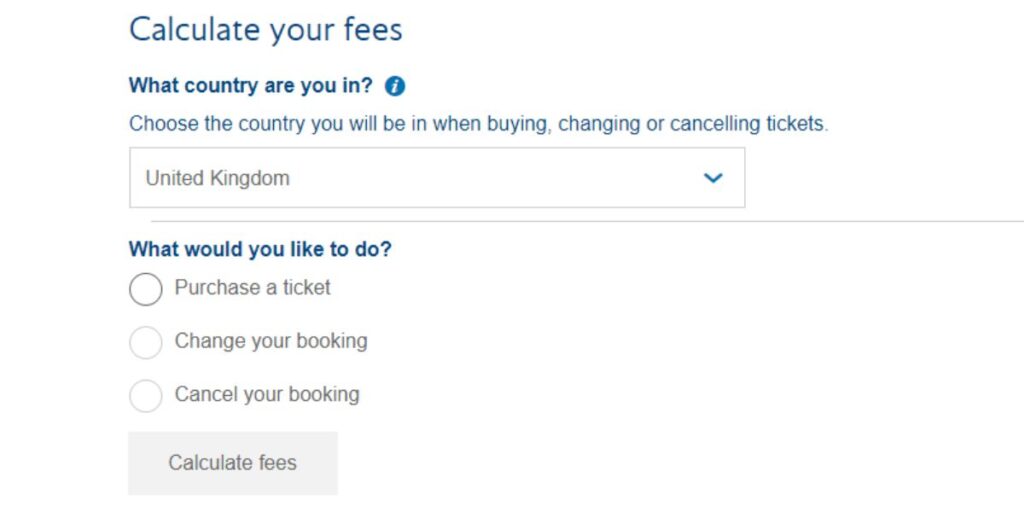 How to Check British Airways Cancellation Fee?